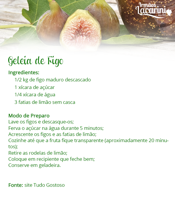 Chimia de figo - ReceitasBR
